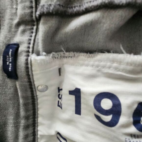 GAP Denim WOMEN'S Jeans GRAY COLOR 16/33 SIZE GOOD CONDITION - Picture 6 of 7